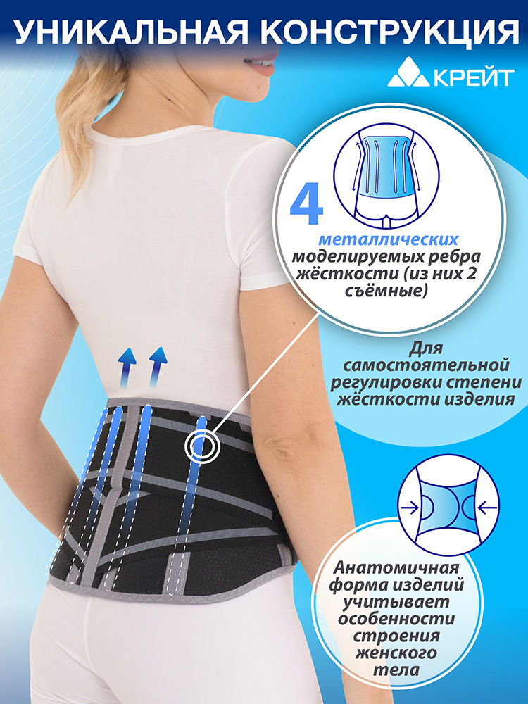 Б-2511 Корсет ортопедический пояснично-крестцовый Б-2511 Корсет ортопедический пояснично-крестцовый