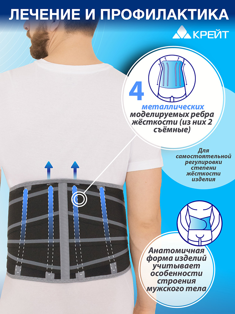 Б-2512 Корсет ортопедический грудопоясничный Б-2512 Корсет ортопедический грудопоясничный